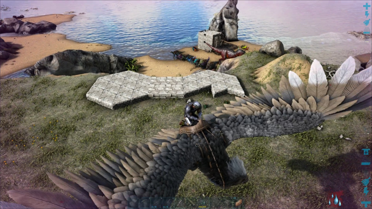 Ark Ragnarok - SurvivorDK Day 22 - Castle Foundation Start!