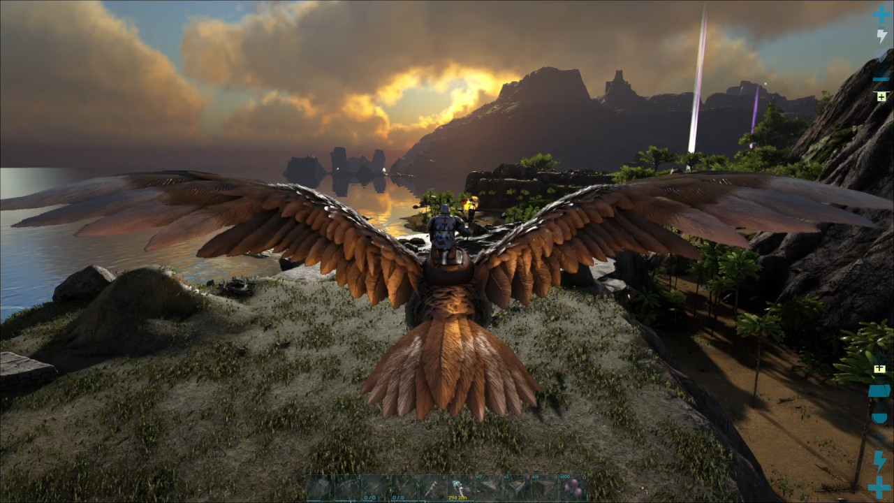 Ark Ragnarok - SurvivorDK Day 23 - Sunrise on an Argy!