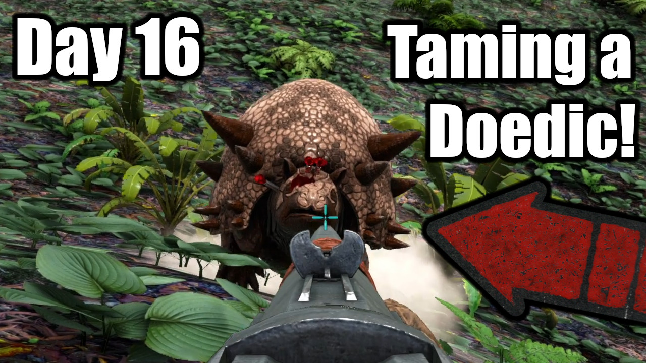 Taming a Doedic!