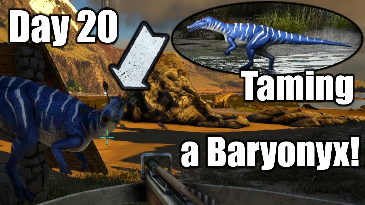 Taming a Baryonyx!