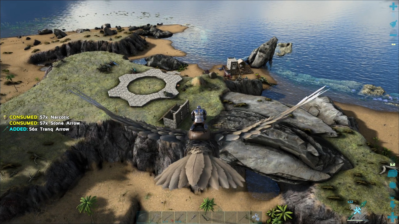 Ark Ragnarok - SurvivorDK Day 28 - Beach Base!